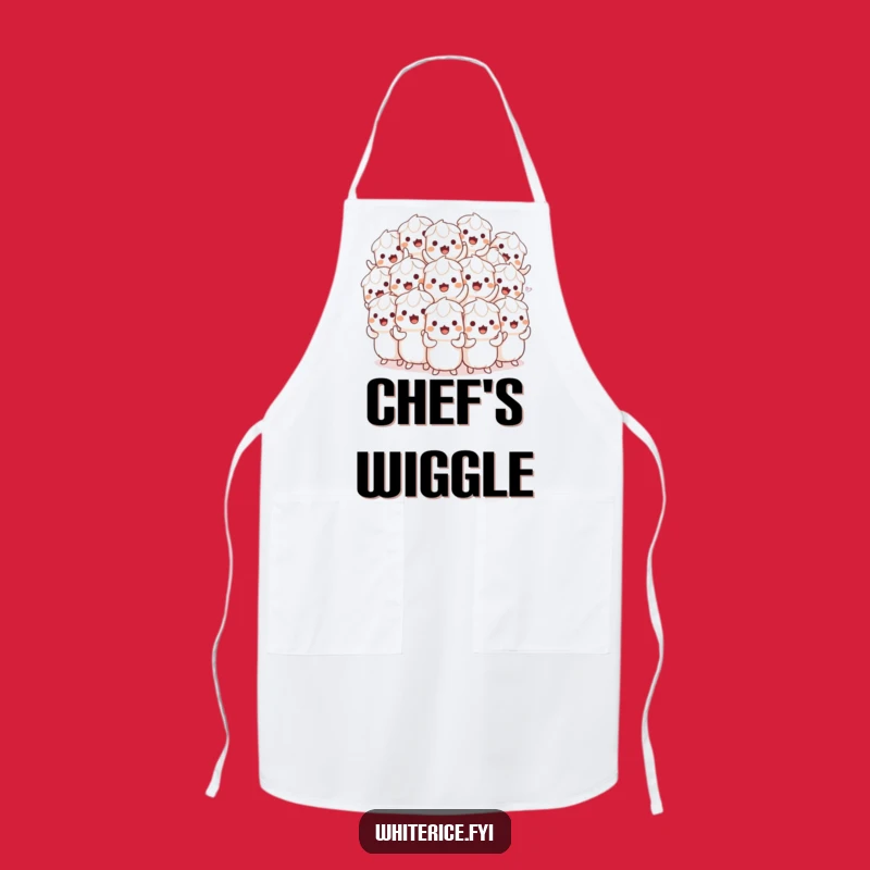 Funny Wiggling Rice Apron: Stir Up Laughs in the Kitchen!