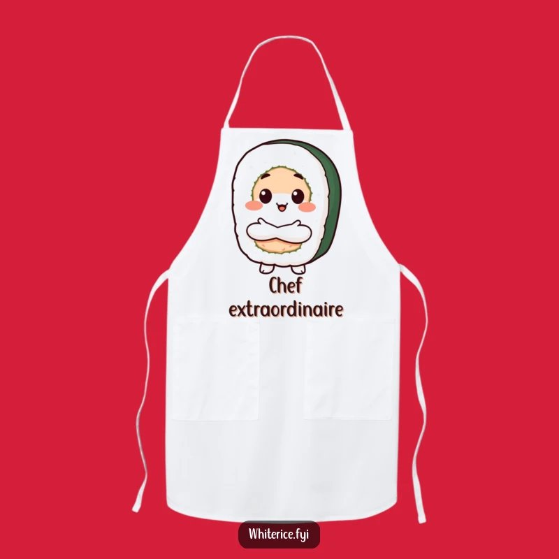 Funny Proud Sushi Apron: Cook with Delicious Confidence