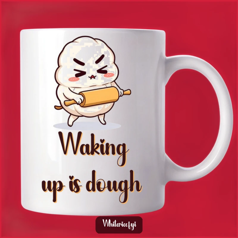 Funny Rice Dumpling Mug: Determined Baker For A Hilarious Gift!