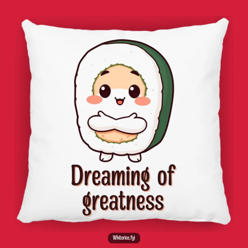 Funny Proud Sushi Pillow: Add Comfort with Confident Flair