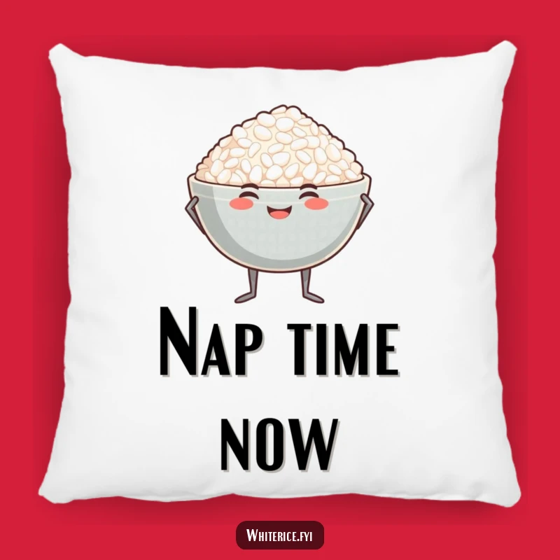 Funny Proud Rice Bowl Pillow: Comfort with Confidence