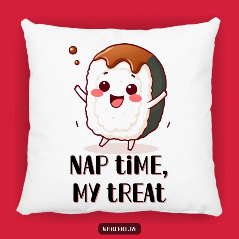 Funny Sushi Roll Dance Pillow: Soft Kawaii Cushion, Perfect Comfort Gift