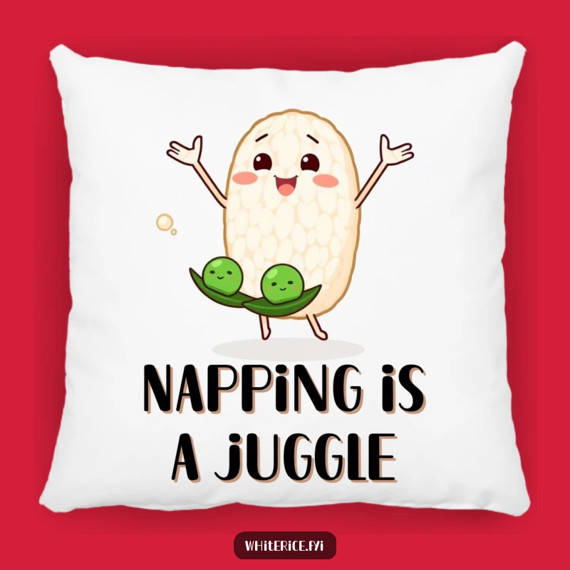 Funny Rice Grain Juggling Pillow: Snuggle Up with Playful Comfort