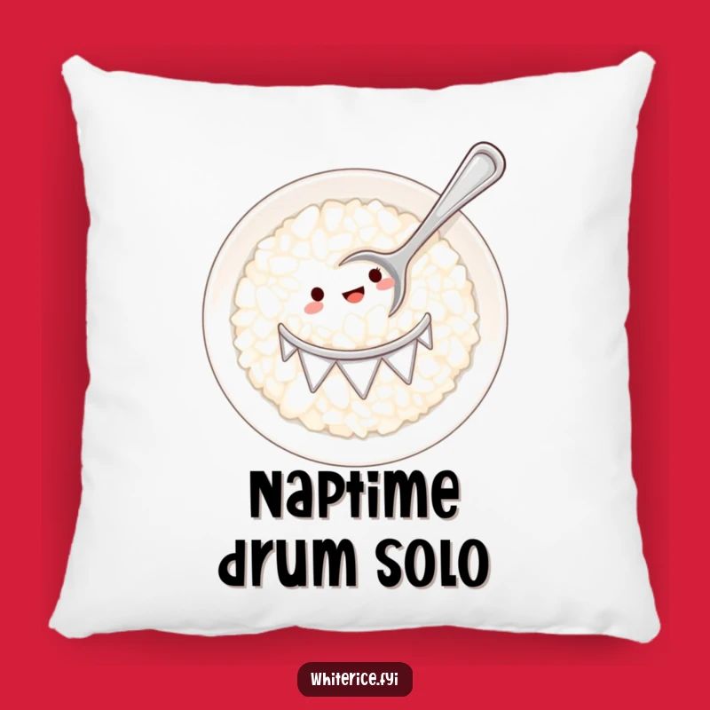 Funny Drumming Rice Pillow: Cuddle Up with This Hilarious Beat!
