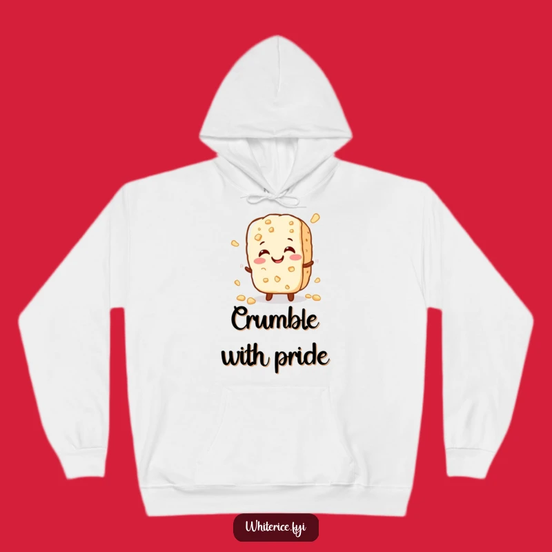 Funny Rice Cracker Hoodie - Cozy Crunch Perfect Funny Gift