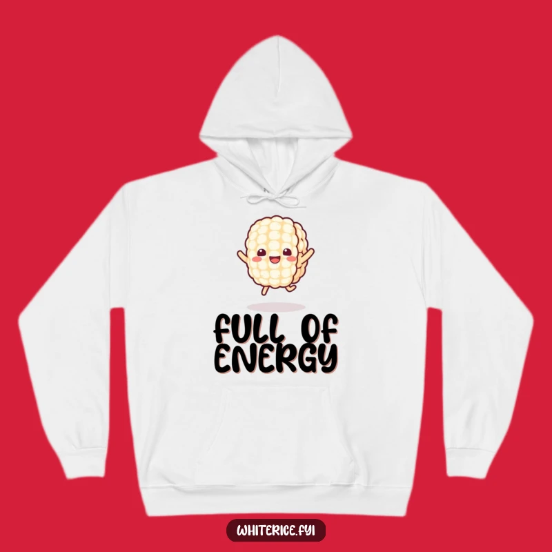 Funny Kawaii Rice Hoodie: Cozy Up with Adorable Humor