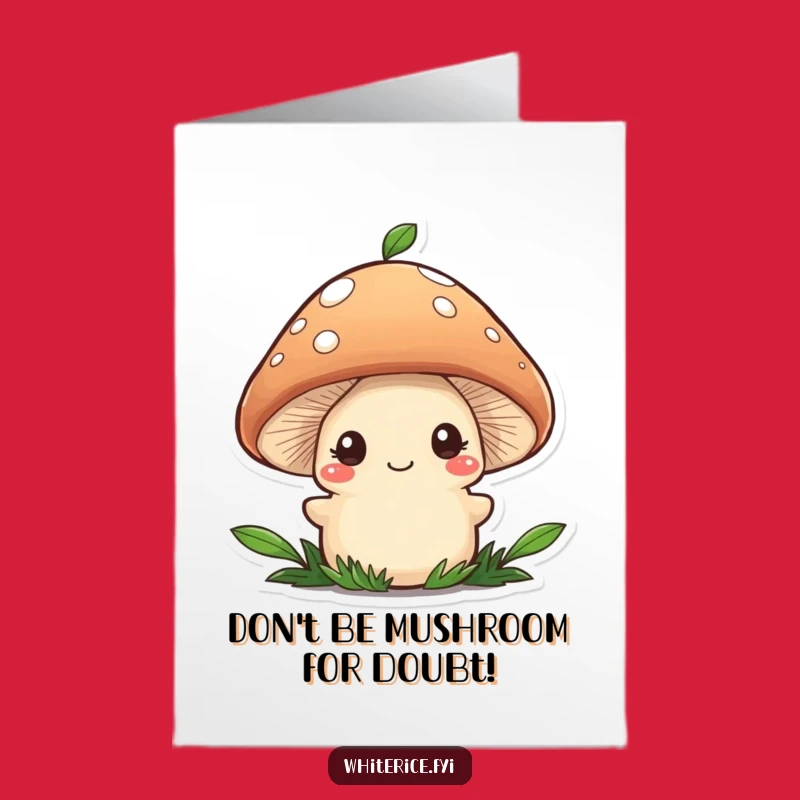 Free Printable Mushroom Birthday Card: Garnish Your Greetings With This Funny Downloadable Gift