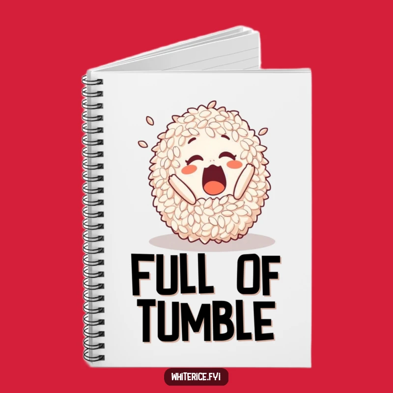 Funny Tumbling Rice Notebook: Capture Surprises with Hilarious Notes