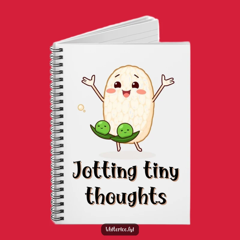 Funny Rice Grain Juggling Notebook: Capture Ideas with Playful Energy