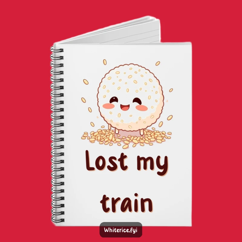 Funny Rice Ball Notebook: Jot Down Your Clumsy Ideas!