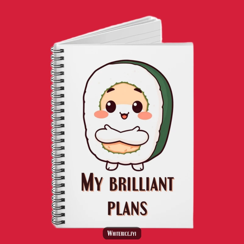 Funny Proud Sushi Notebook: Jot Down Ideas with Confidence